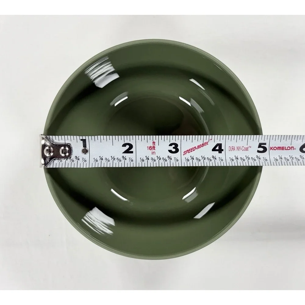 Vintage Wedgwood Sage Green Jasperware Bowl 5